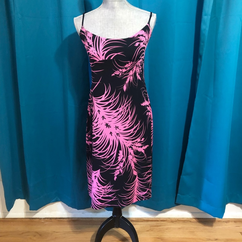 Summer dress, by Nally & Millie, Black with pink💗